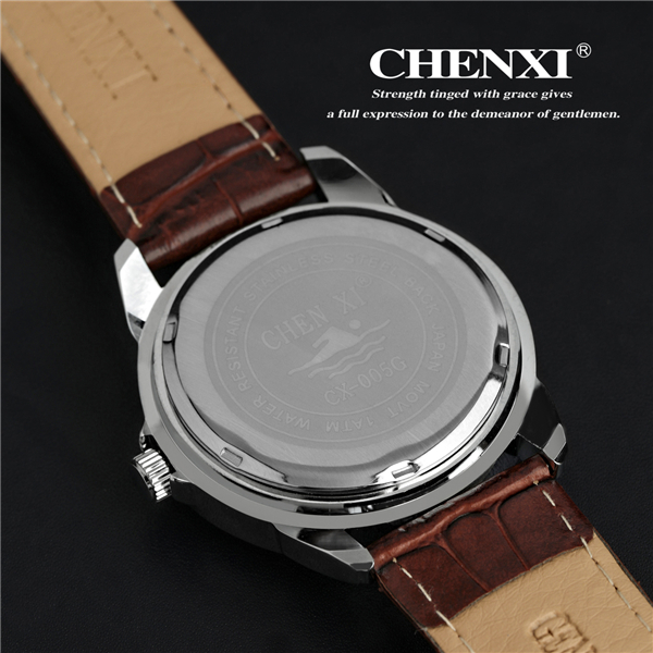 L005C6D Watch Wholesale Retailing Super Classic Wine Analog Pointer Leather Watches Unisex