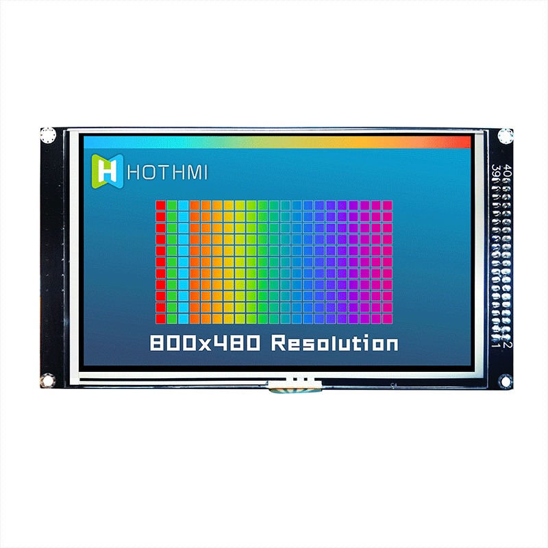 5.0 Inch 800x480 IPS Resistive TFT Module Panel With LCD Controller Board