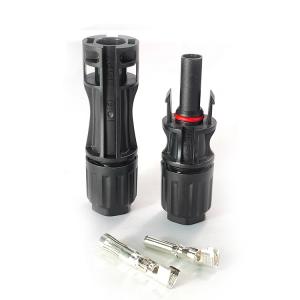 Wholesale Female MC4 Solar PV Connector UL94-V0 Multiple Plugging / Unplugging Cycles from china suppliers