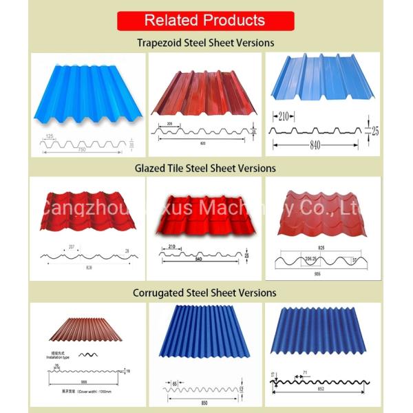 High Speed Double Layer Wall Roof Panel Roll Forming Machine Double Roof Rool Forming Machine