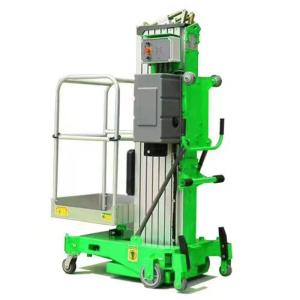 China 160Kg 6m Lifting Height Mobile Portable Aerial Work Platform with Aluminum Profile on sale