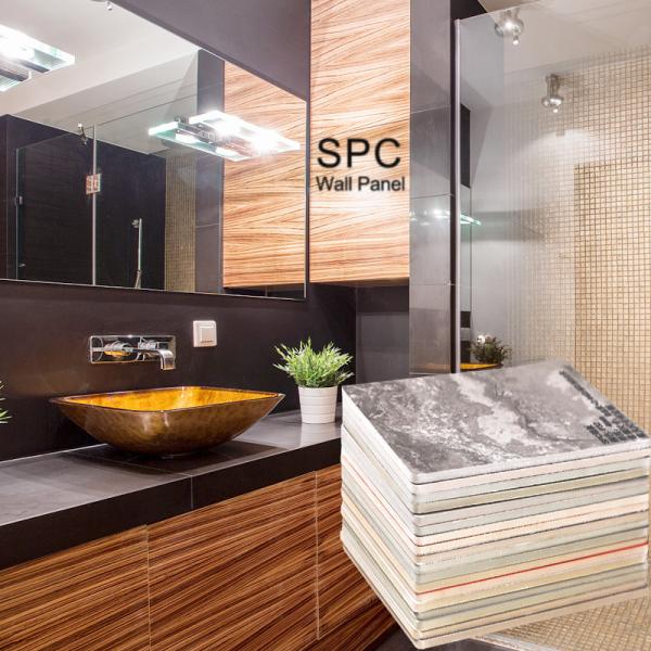 Quality Wearing-Resistant Inner Wallboard SPC Wall Panel Marble Sheet Stone Crystal Board for sale