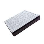 Small Double Pocket Sprung Mattress Latex Knitted Fabric OEM Service