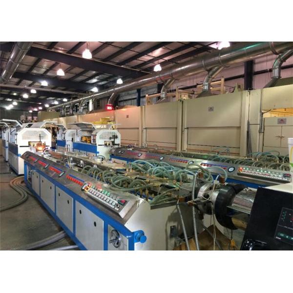 Door Line WPC Profile Production Line Machine / PVC Profile Extrusion Machine