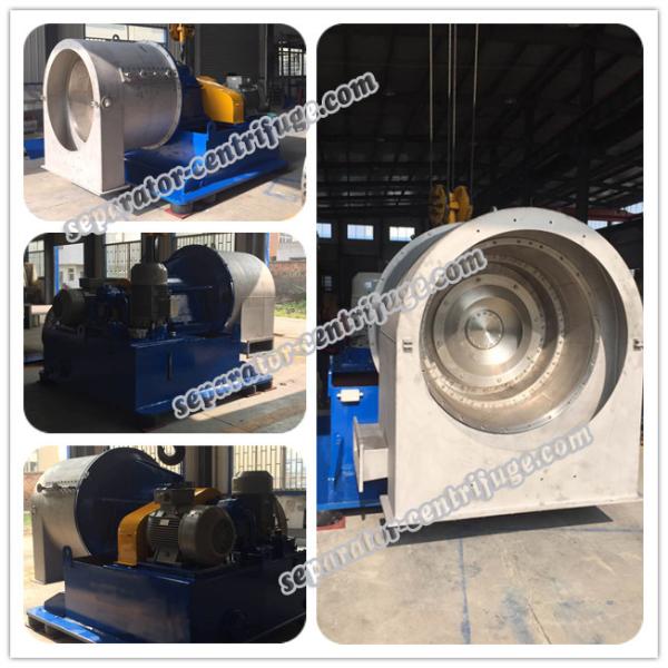Conveniency Automatic Salt Pusher Centrifuge For Sea Salt Production Line