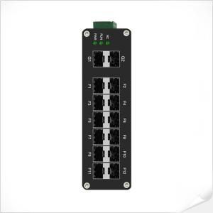 Wholesale Industrial L2+ Managed 12-Port 1000X SFP + 2-Port 1000X SFP Fiber Switch from china suppliers