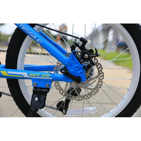 20 Inch Kids Bike Soft-tail Frame Red/Blue Training Wheels 3-8 Year Olds