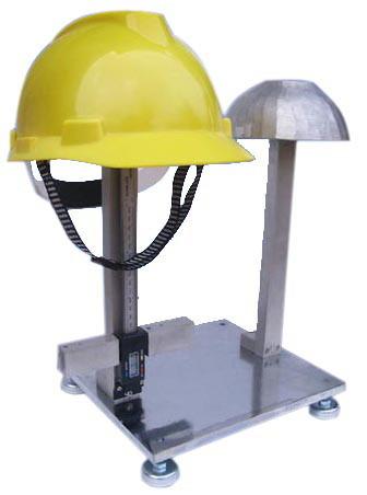 Quality Simple Style Helmet Testing Equipment For Wearing Height Measuring Vertical Spacing for sale