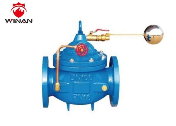 Quality High Precision Remote Control Float Valve Flange Connection 300PSI Pressure for sale