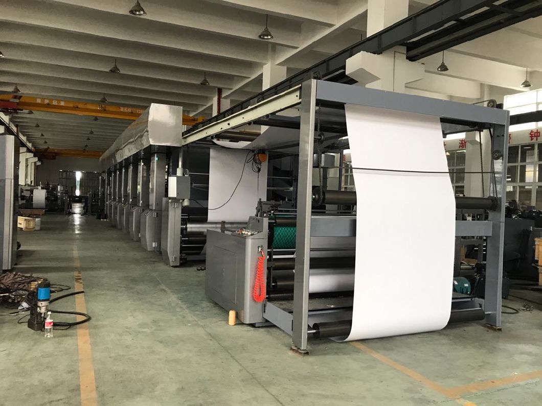Water Based Ink Flexography Printer by Servo Control for Carton Preprint