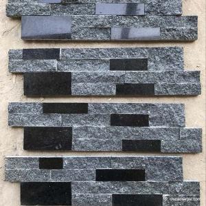 Wholesale Natural stone , Natural Black Granite Wall Stone Cladding Ledge Stone from china suppliers
