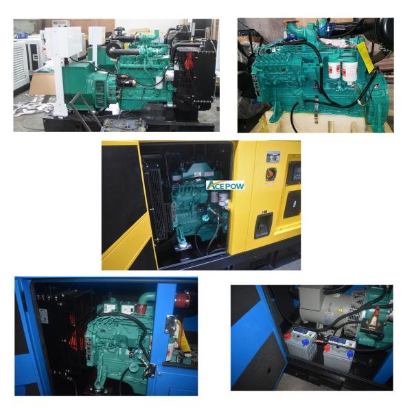80KW 230V Cooled Diesel Powered Generator