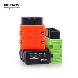 Wholesale KONNWEI KW902 Bluetooth ELM327 OBD2 EOBD Fault Code Scanner from china suppliers