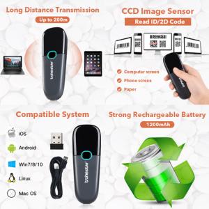 China Trohestar N3 2.4G 2D 100m Long Range Barcode Reader on sale