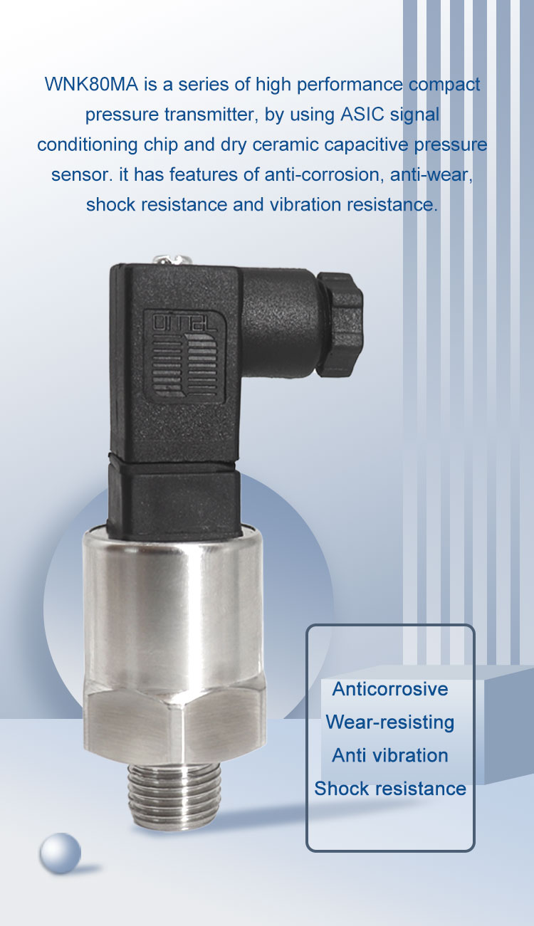 Water Air Mini Pressure Transmitter SPI IIC I2C Output ISO9001 2015