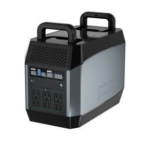 Portable Solar Inverter Generator , Rechargeable Solar Power Backup Generator