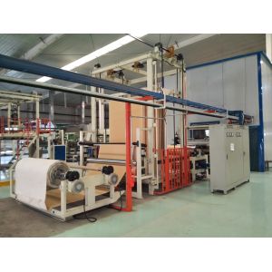Buy cheap Frequency Control PVC Carpet Backing Machine Conduction Oil Heating Mode from wholesalers