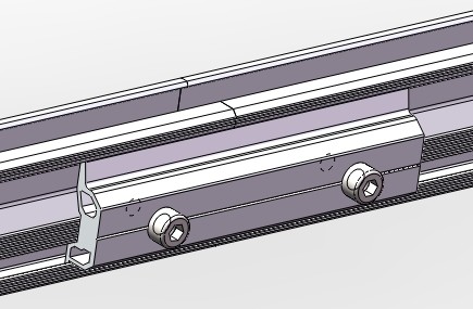 L Feet Rooftop Solar Mounting System Aluminum Material Heat Resistance
