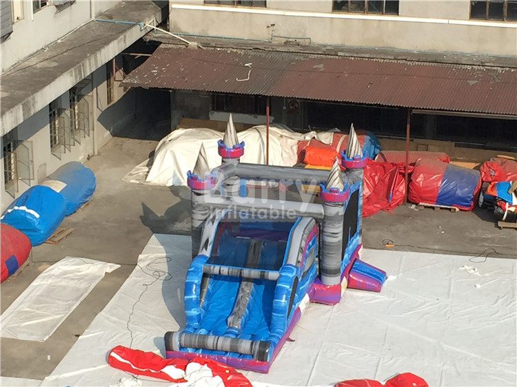 Wholesale Indoor Inflatable Bouncer Castle Slide Combo For Children Ball Pool from china suppliers
