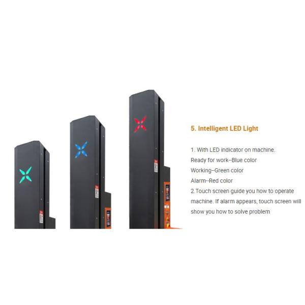 Pre Stretch Pallet Wrapping Machine With 7 Inch Touch Screen