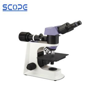 Wholesale 10X-18mm Eyepiece Upright Metallurgical Microscope Reflecting Halogen Illumination from china suppliers