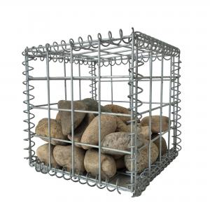 Wholesale 1x1x1m Galvanized Welded Gabion Box PE Coated from china suppliers