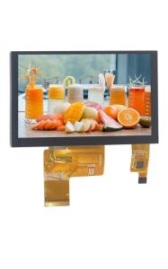 Wholesale ST7262 Parallel LCD Display 40PIN 5 Inch Capacitive Touch Screen 800xRGBx480 from china suppliers