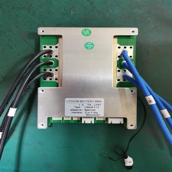 120A Smart Bms 4s Lifepo4 , 12v Battery Protection Board for Scooter