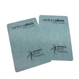 China PVC / PET RFID Hotel Key Cards Blank Smart Key Card For Different Lock System on sale
