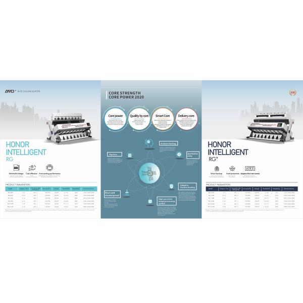 Linear CCD true color selection technology Rice Color Sorter Machine