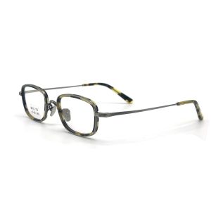 BD101 Customizable Frame Color Acetate Metal Frames - Rectangular Shape
