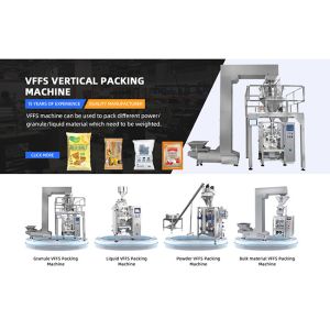 Customized Fully Automatic Vertical Fill Form Seal Machine Can Package Granular