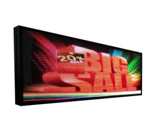 China High Brightness FCC P10 Multicolor Scrolling LED Signs on sale