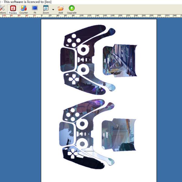 Daqin Laptop Screen Die Cut Sticker Maker Machine that Prints Vinyl Stickers