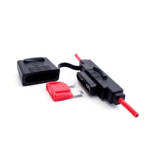 China Waterproof Automotive Inline Fuse Holder With PVC Insulating Body on sale