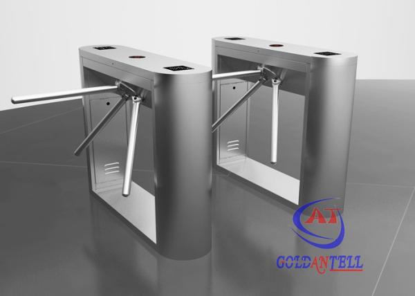 Quality Time attendance automatic systems turnstiles with self checking alarm for sale
