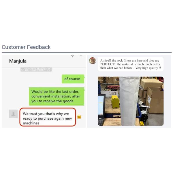 Sintered Filter element 50 Micron 20 Inch 304 Sintered Stainless Steel Fiber 316l Sintered Wire Mesh Filter element Cartridge