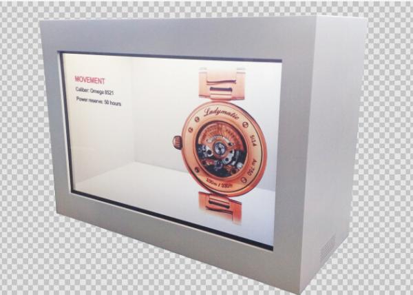 Android OS WIFI 4G LTE Interactive Digital Signage Transparent LCD Display