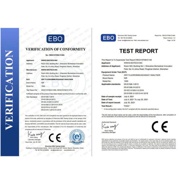 HbA1c Rapid Test Diagnostic Kit Cassette High Accuracy 25T