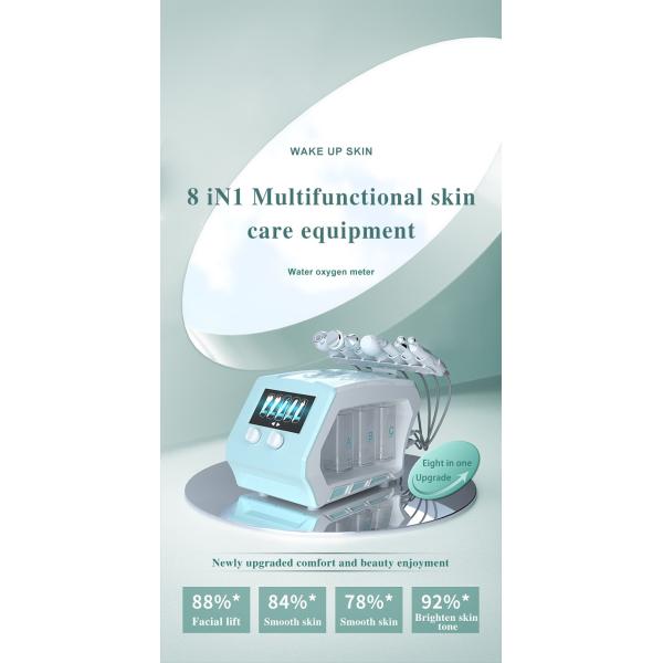 Multifunctional Hydrafacial Machine 8 In 1 Oxygen Machine For Skin Care