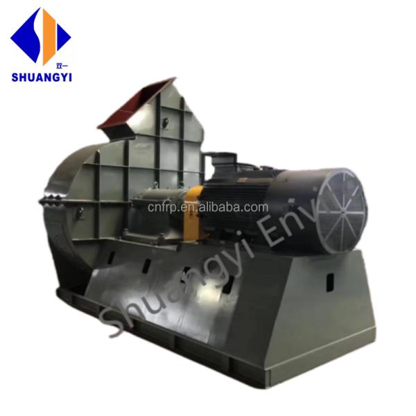 SS Blades High Pressure Centrifugal Fan Customizable for Grain Material Transportation