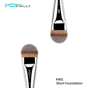Wholesale 1 Pcs Black Handle Foundation Luxury Makeup Brushes from china suppliers