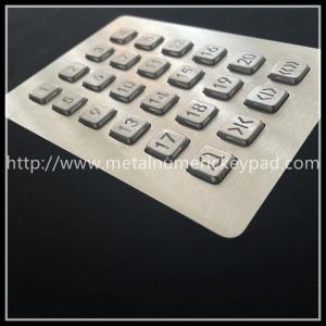 Wholesale IP65 Waterproof Numeric Keypad Access Control Digital Metal Keyboard from china suppliers