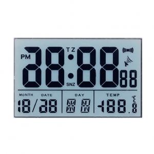 China Transparent 7 Segment TN LCD Display For Medical / Blood Glucose Meter on sale