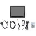 HDMI VGA DVI Input 10-Point 7H Touch Monitor With 1000 Cd/m2 Brightness