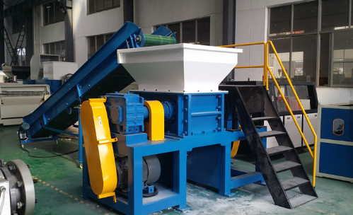 Wholesale Double Shafts Plastic Shredder Machine , Recycling Shredder Machine from china suppliers