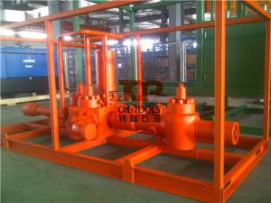 Wholesale 15000psi API Oil &amp; Gas Surface Well Testing Equipment Surface Test Tree Flowhead from china suppliers
