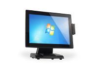 Professional POS Computer Hardware Flat Double Side  With Thermal Printer Integrated