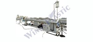 China PLC Control Small PE HDPE PPR MPP Electrical Pipe Extrusion Line on sale