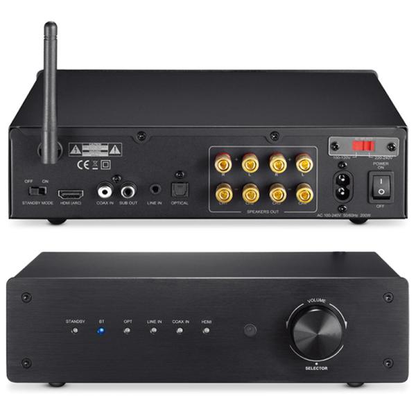Quality Home Theater Bluetooth Custom Audio Services Audio 4.1 Channel Amplifier With HDMI for sale